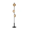 Postmodern light luxury living room, three-headed bedroom, glass, personalized art study, designer lighting, standing floor lamp Item Picture